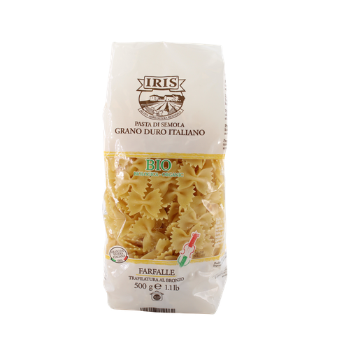 [IRI2502004] Farfalle blanc BIO 12 x 500 gr