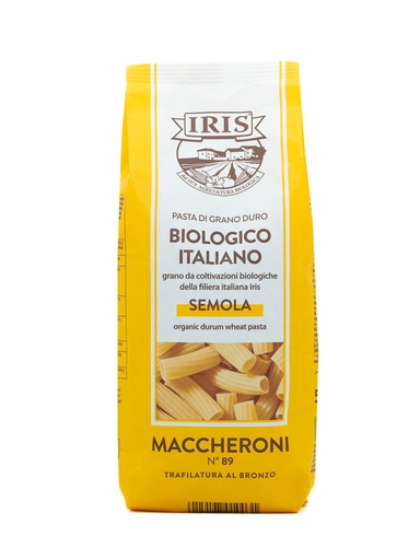 [IRI2501003] Macaroni blanc Iris BIO 12 x 500 gr
