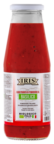 [IRI2507005] Pulpe tomates/basilic BIO 12 x 690 gr