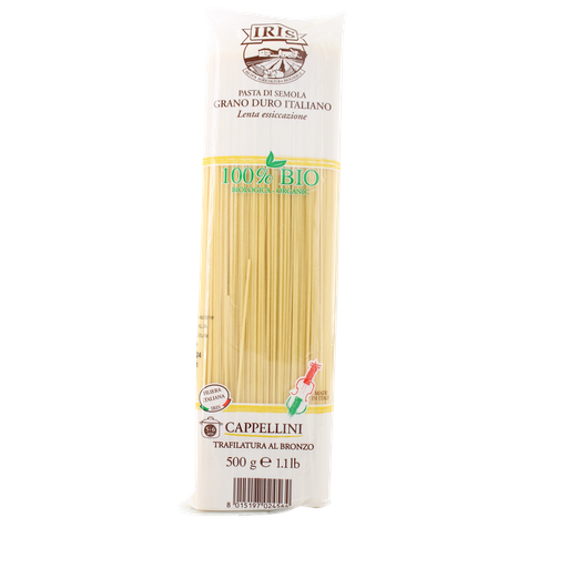 [IRI2501010] Capellini blanc BIO 12 x 500 gr
