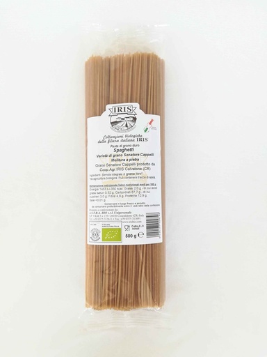 [IRI2504007] Spaghetti blé ancien Cappelli BIO 12 x 500 gr