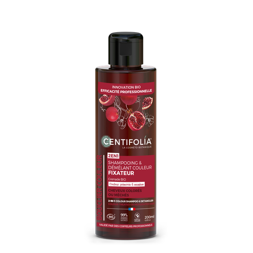 [CEN030887] Shampooing & démélant couleur 2 en 1 - cheveux colorés ou mèches 6 x 200ml