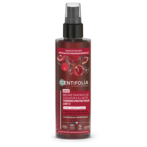 [CEN030890] Brume fixatrice de couleur et thermoprotecteur 230°C 2en1 200ml — Carton de 6 pces