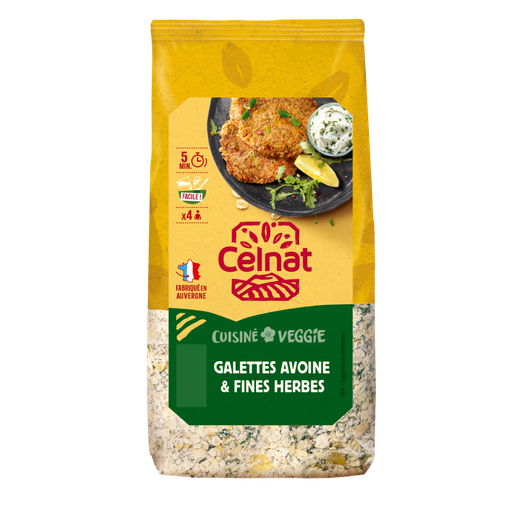 [CE4014102] Galettes avoine et fines herbes BIO 8 x 200 gr