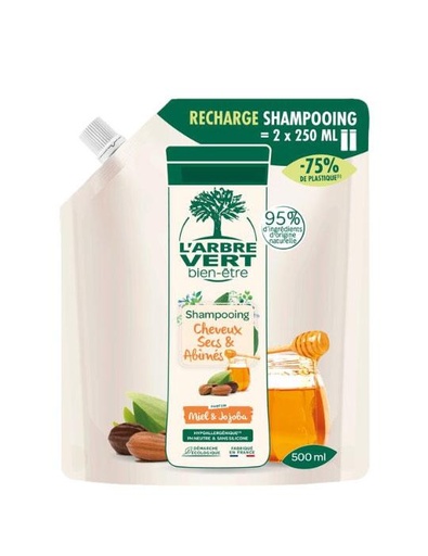 [AV30948] Recharge Shampoing nutrition cheveux secs 6 x 500ml 