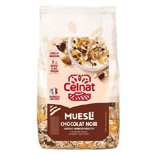 [CE4013011] Muesli chocolat noir BIO 6 x 375 gr