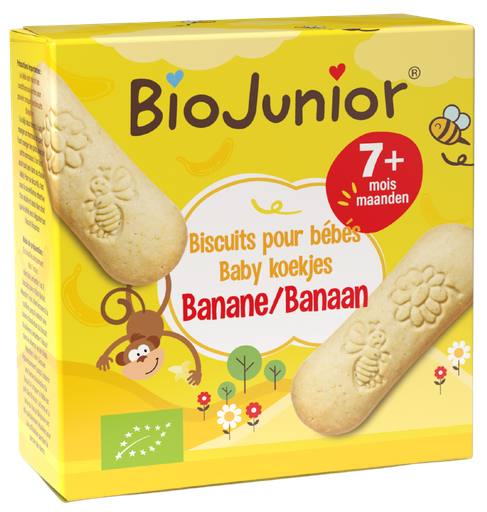 [GE5425E] Biscuit bébé à la banane BIO 8 x 100 g