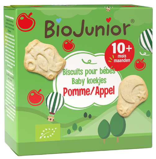 [GE5424E] Biscuit bébé à la pomme BIO 8 x 100 g