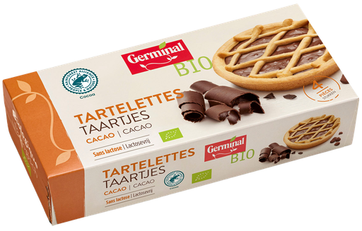 [GE5403] Tartelette au cacao BIO 12 x 200 g