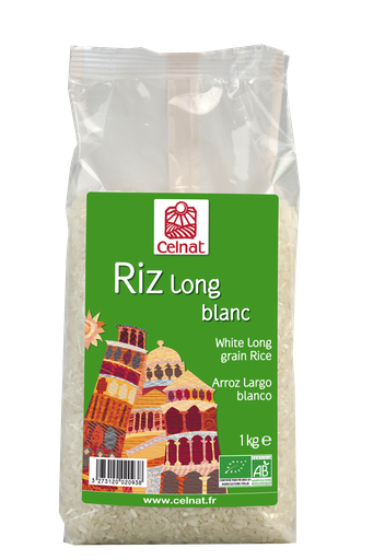 [CE4004005] Riz long blanc BIO 12 x 1kg