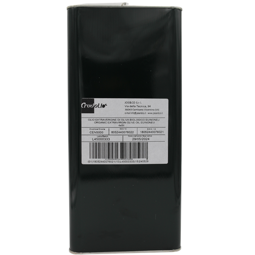 [CRU0065] Huile d'olive origine Espagne BIO 5L