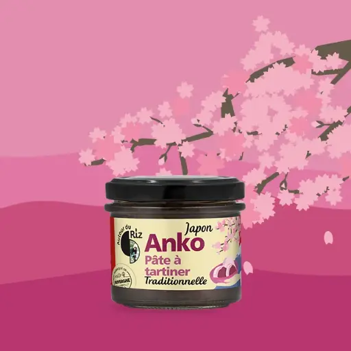 [AUT1096] Anko - Haricots Azuki sucrés - spécialité pour mochis BIO 6 x 100 gr