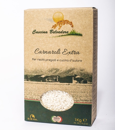 [CB1301] Riz blanc Carnaroli BIO 12 x 1 kg