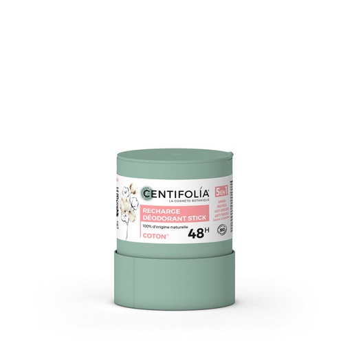 [CEN32759] Recharge déodorant stick 48h Fleur de coton 50gr — Carton de 6 pces