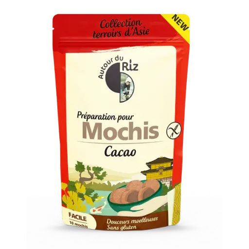 [AUT1092] Préparation pour mochi cacao BIO 6x 200gr