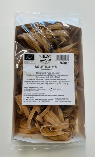 [IRI0272] Tagliatelle Épeautre Semi-complet Bio 12 x 250g