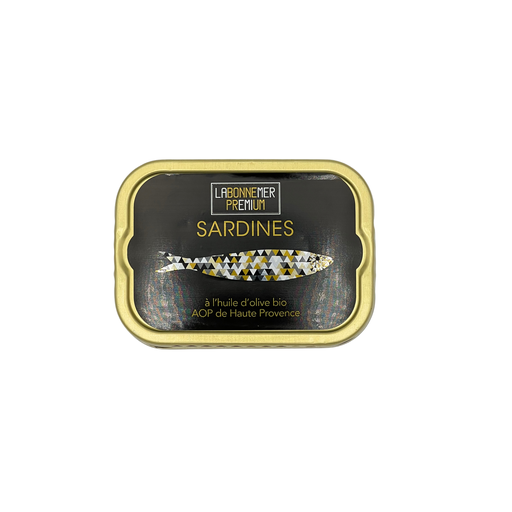 [LBM018] Sardines huile d’olive BIO AOP de Haute Provence 18 x 115gr