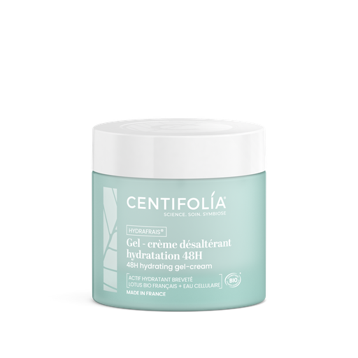[CEN033690] Gel-crème désaltérant HYDRA 48H BIO 50ml — Carton de 6 pces