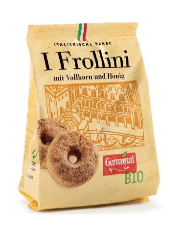 [GE5801] Frollini au blé complet et au miel 150 g - carton de 12