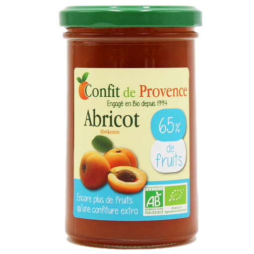 [CDP4729] Confiture Abricot 65% de fruits BIO 300 gr