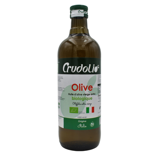 [CRU0005] Huile d'olives extra vierge - Italie BIO 1L