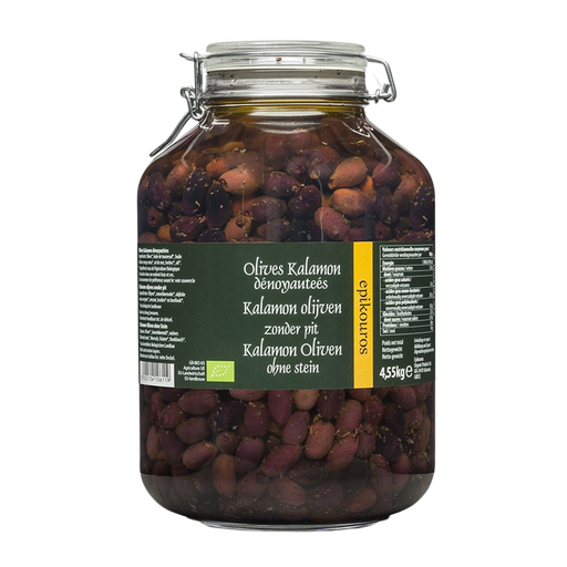 [EPI7000-U] Olives noires Kalamata sans noyaux BIO 4,55kg