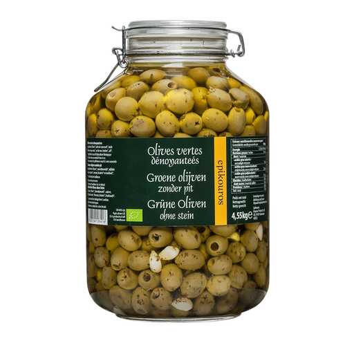 [EPI7020] Olives vertes sans noyaux BIO 4,55kg