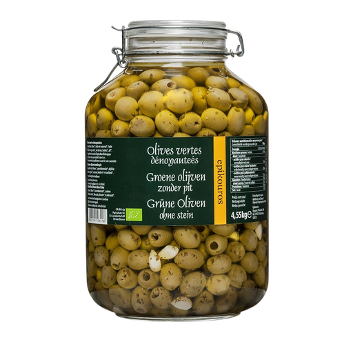 [EPI7020-U] Olives vertes sans noyaux BIO 4,55kg